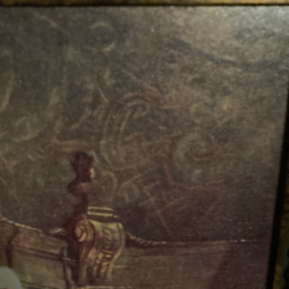 “THE LIBRARIAN”. Exquisite wall art. Formally in my library. Excellent condition - Picture 8 of 9